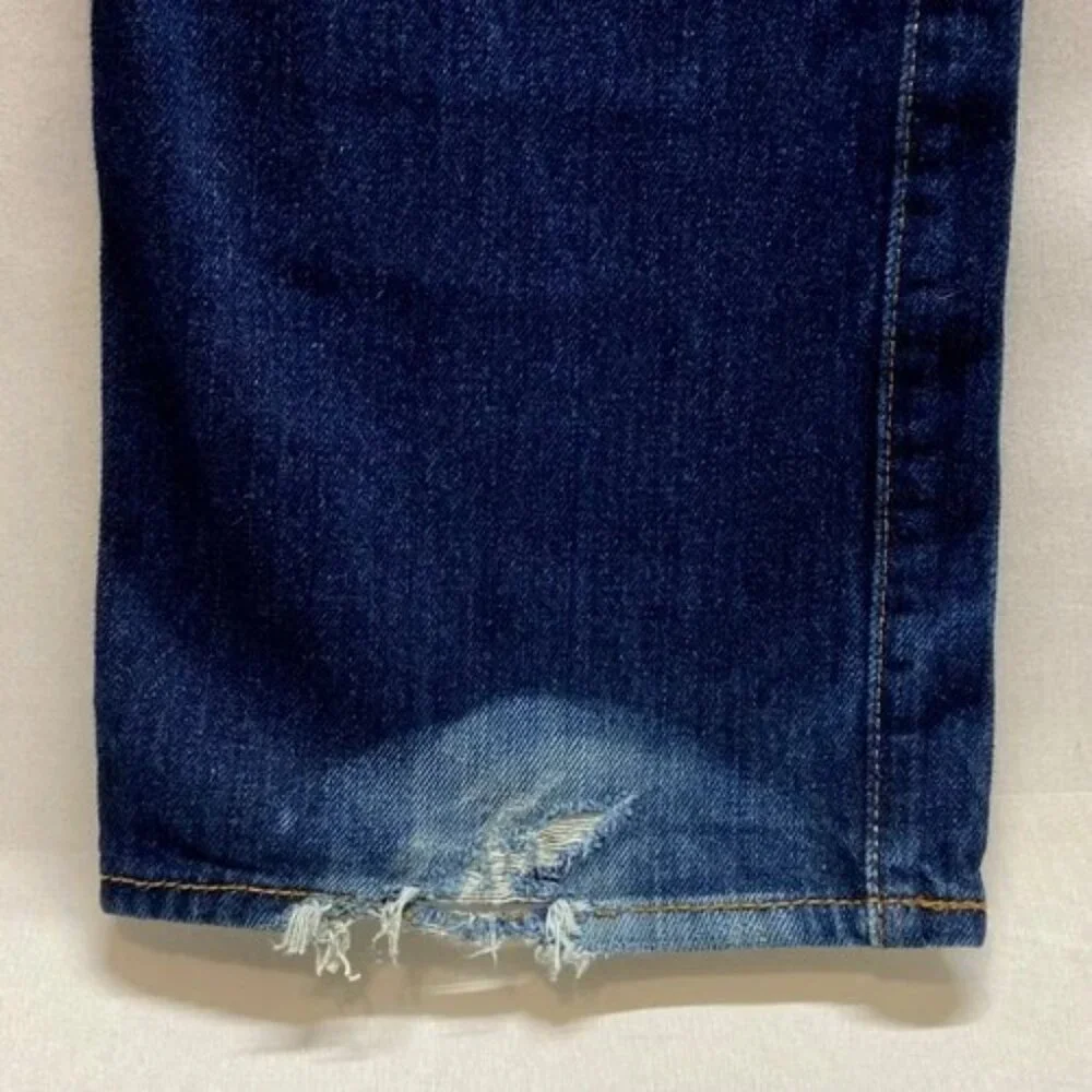 Levi's 501 Jeans Men's (36x30 Tag) Blue Straight Reg Button Fly Jean (35x29 Fit)
